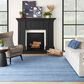 Nourison Interweave 9" x 12" Denim Area Rug, , large