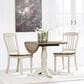 Ashley Wirloni Side Chair in Antique White and Brown, , large