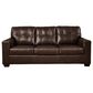 Ashley Santorine 3-Piece Stationary Living Room Set in Dark Brown, , large