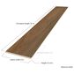 Cali Flooring Longboard Icons Beacons Bark 9" x 72" Luxury Vinyl Plank, , large