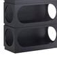 Slatehouse Ezra 5-Shelf Etagere in Black, , large
