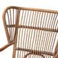 Baxton Studio Lamaria Rattan Arm Chair in Natural Brown Antique, , large