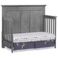 Oxford Baby Oxford Baby Kenilworth 4-in-1 Convertible Crib, Dresser & Changing Top 3-Piece Nursery Set in Graphite Gray, , large