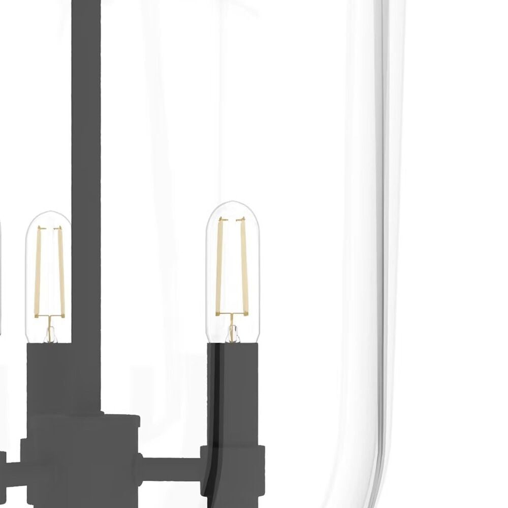 Hunter Sacha 3-Light Cloche Pendant in Natural Iron, , large