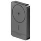 ReelCharge 10,000 mAh Semi-Solid State Wireless Power Bank with LED Display in Black, , large