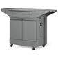 Tytus Anaheim and Emberwood 4-Burner Gas Grill and Grill Prep Cart in Gunmetal Gray, , large