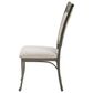 Linon Home Decor Franklin Side Chair in Warm Pewter and Grey, , large