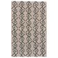 Feizy Enzo 2" x 3" Charcoal and Gray Area Rug, , large