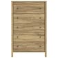 Ashley Bermacy 5-Drawer Chest in Light Brown, , large