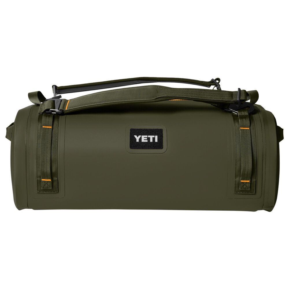 YETI Panga 50L Waterproof Duffel in Olive and King Crab Orange, , large