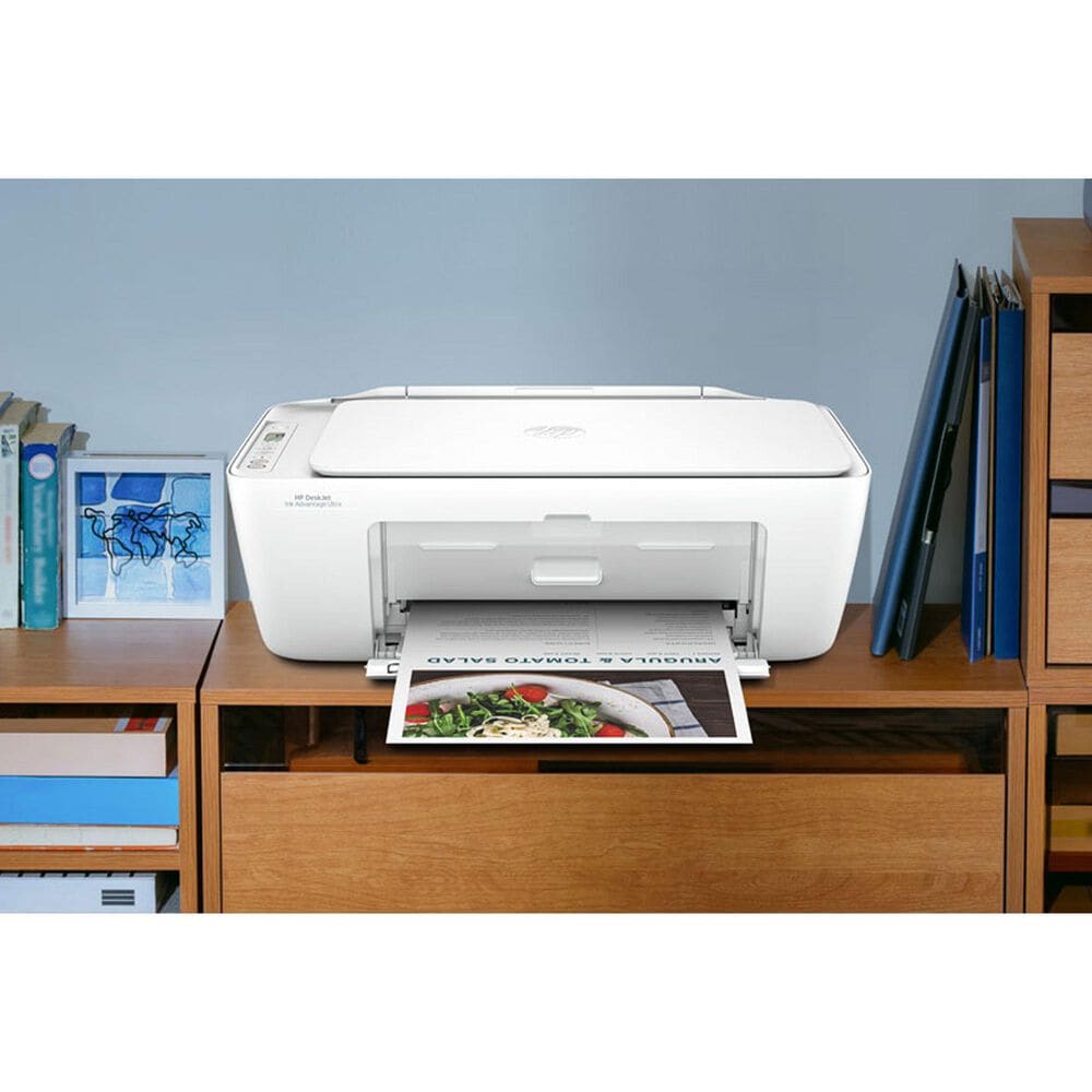 HP DeskJet 2827e All-in-One Printer with AI-enabled in White, , large