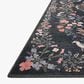 Rifle Paper Co Maison Tuileries 2"6" x 7"6" Black Runner, , large