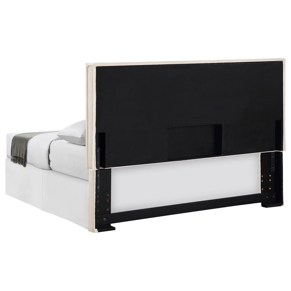Pacific Landing Izzy King/California King Upholstered Headboard in Sand, , large