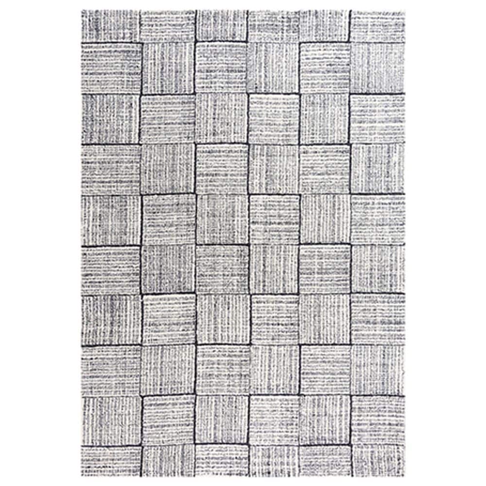 RIZZY Taylor TAY863 7"9" x 9"9" Charcoal Area Rug, , large