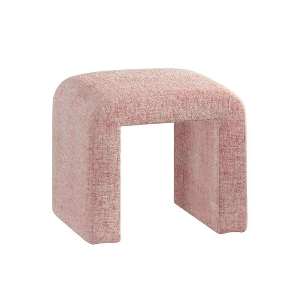 Waltham Sophia Ottoman Bench in Pink, , large