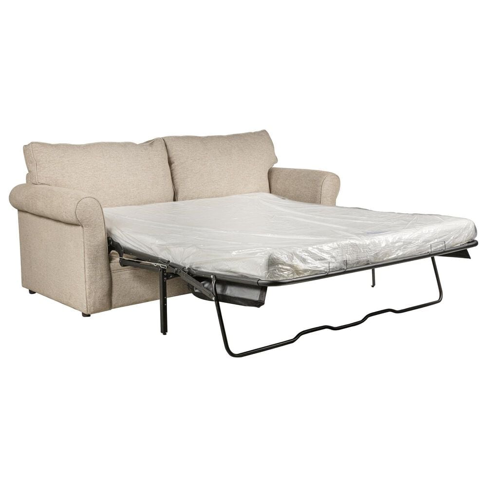 Overnight Sofa Gramercy Stationary Queen Sofa Sleeper in Oatmeal, , large