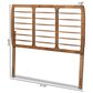 Baxton Studio Carolyn Full Slat Headboard in Ash Walnut, , large
