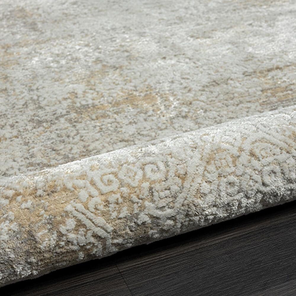 L&amp;R Resources Brisbane Gray and Beige 5&#39; x 7&#39;11&quot; Area Rug, , large