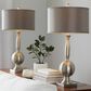 LumiSource Joan Metal Table Lamp in Brushed Nickel (Set of 2), , large