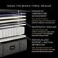 Simmons Company Black Hybrid Series Three Medium Pillow Top King Mattress, , large