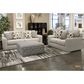 Catnapper Hooten Stationary Loveseat in Nickel, , large