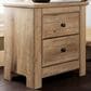Ashley Makidern 2-Piece Twin Storage Bedroom Set with Five Drawers in Natural Brown, , large