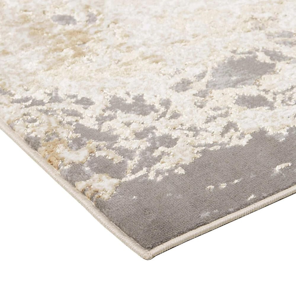 Feizy Aura 3563F 8&#39; x 10&#39; Beige and Gray Area Rug, , large