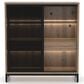 Declan Dining Loft 2-Door Buffet in Pecan Washed and Smoked, , large