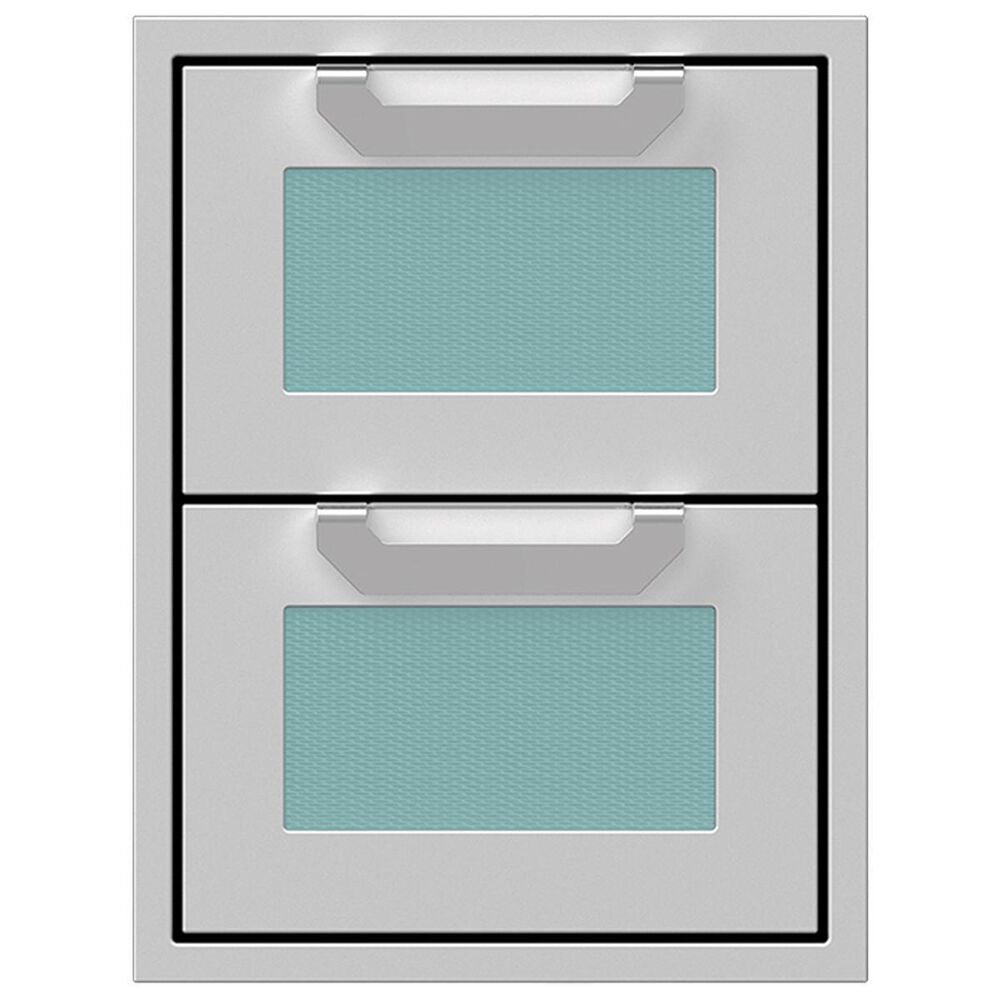 Hestan 16" Double Storage Drawer in Turquoise, , large