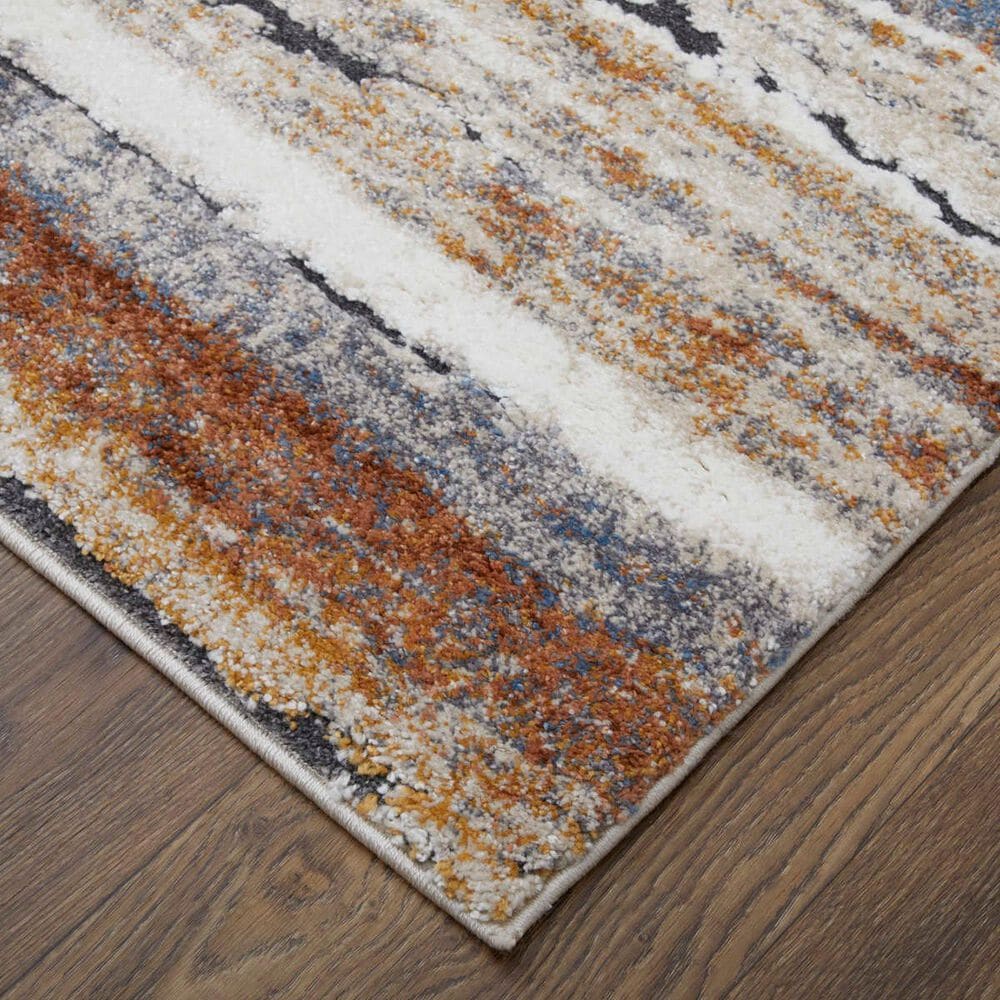 Feizy Gilmore 39MQF 2&#39; x 3&#39; Ivory and Multicolor Area Rug, , large