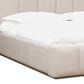 Urban Home Gardenia King Upholstered Bed Chai, , large