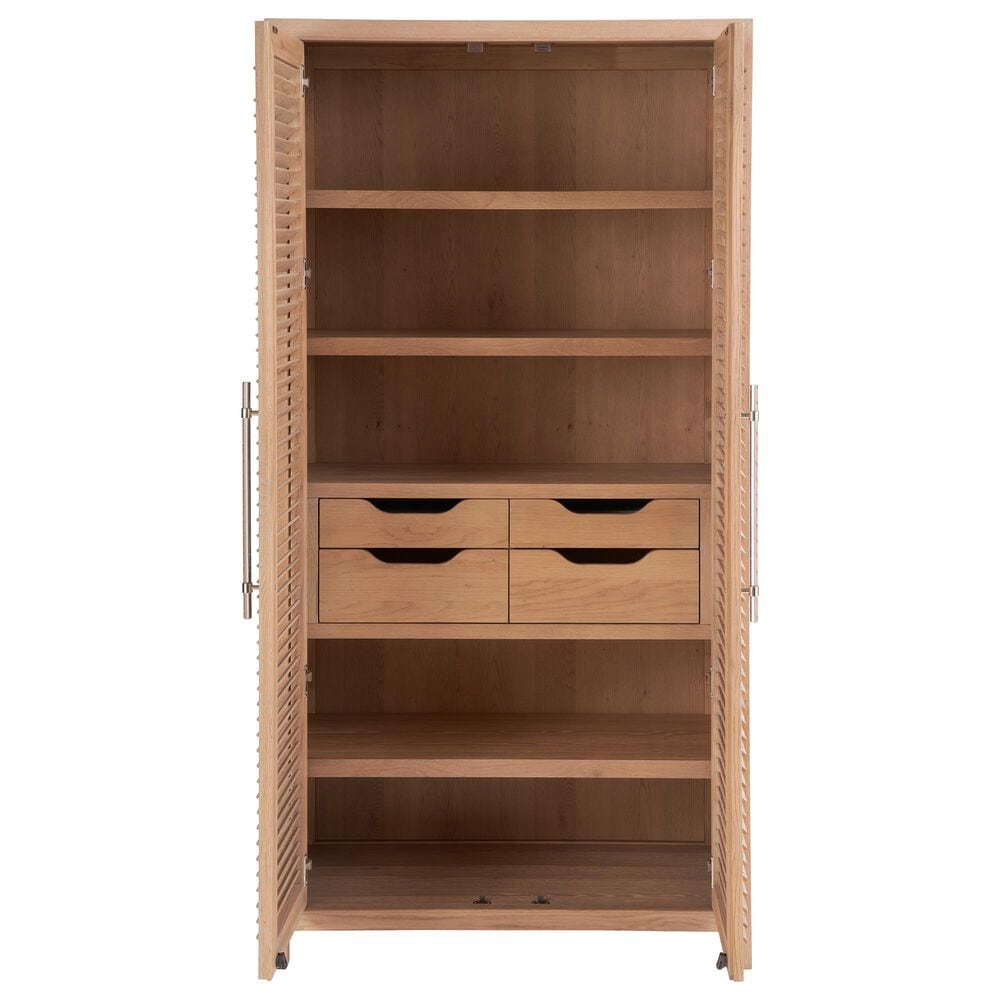 Furniture Worldwide Weekender Coastal Living Home Utility Cabinet in Sane Dune, , large