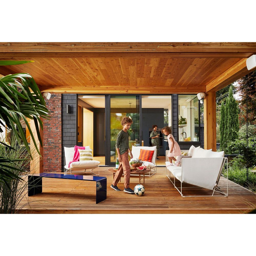 Sonos Outdoor Speaker Pair with Amplifier in White and Black, , large