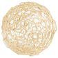 CosmoLiving by Cosmopolitan Geometric Orb Sculpture in Gold (Set of 3), , large