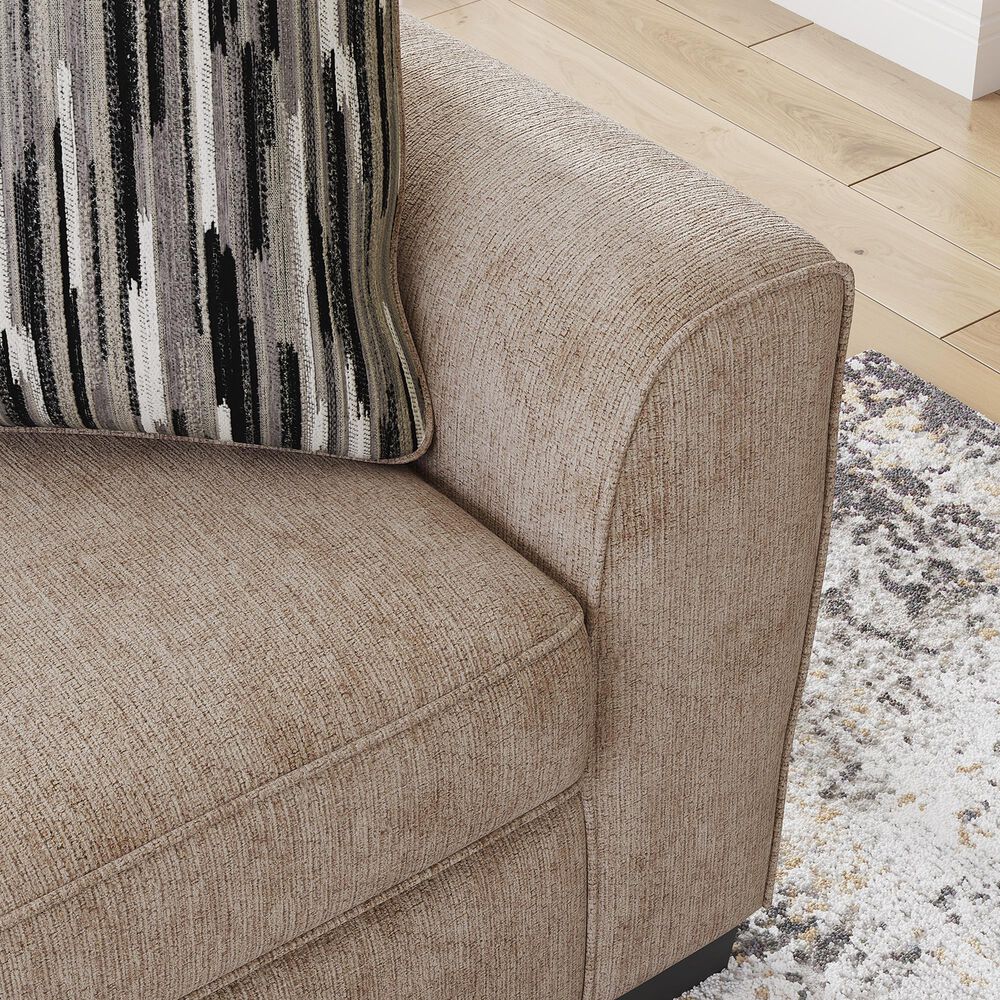 Ashley Olten Stationary Loveseat in Mocha, , large