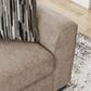 Ashley Olten Stationary Loveseat in Mocha, , large