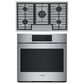 Bosch 800 Series 2-Piece Kitchen Package with 30" Single Wall Oven 36" Gas Cooktop and in Stainless Steel, , large