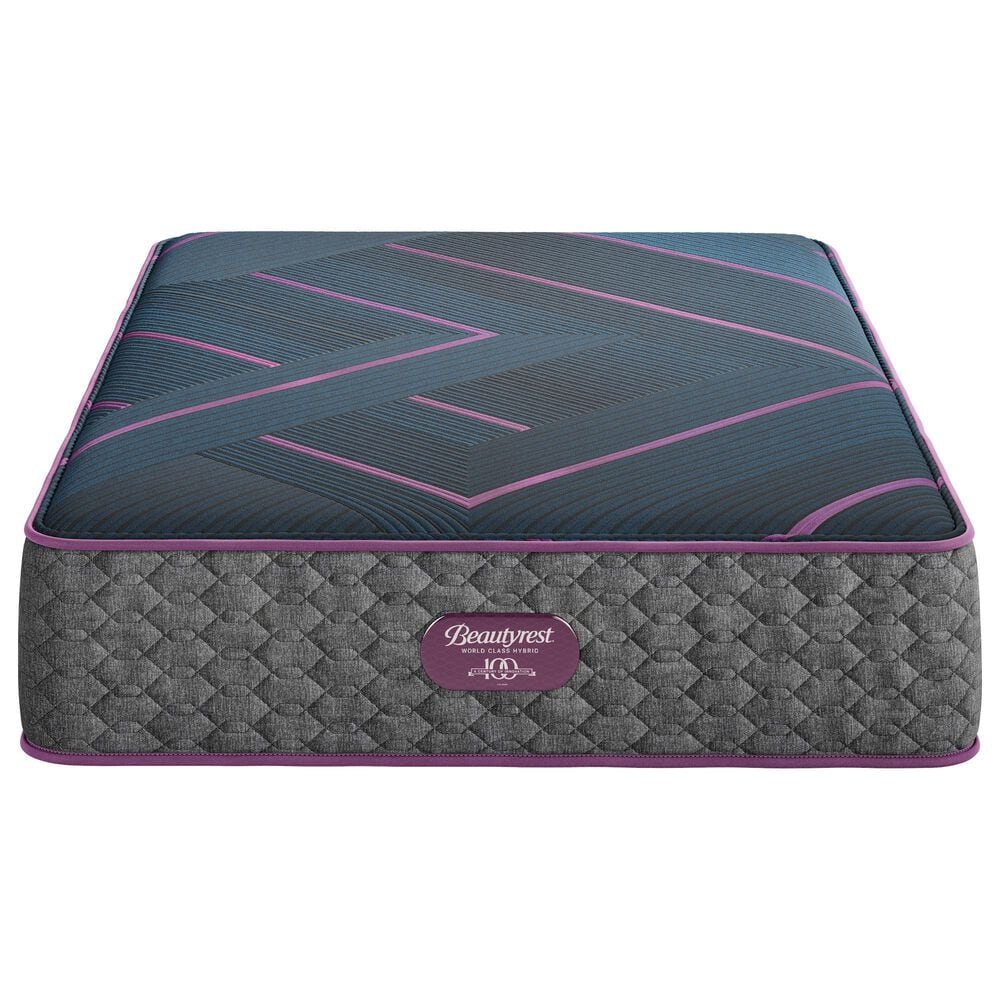 Beautyrest World Class Level Three Hybrid Plush Twin XL Mattress, , large