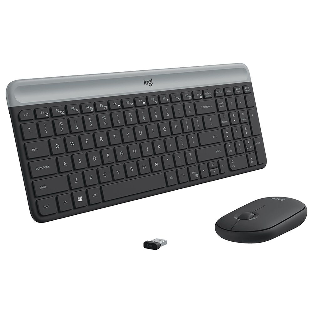 Logitech MK470 Slim Wireless Keyboard and Mouse Combo in Graphite, , large