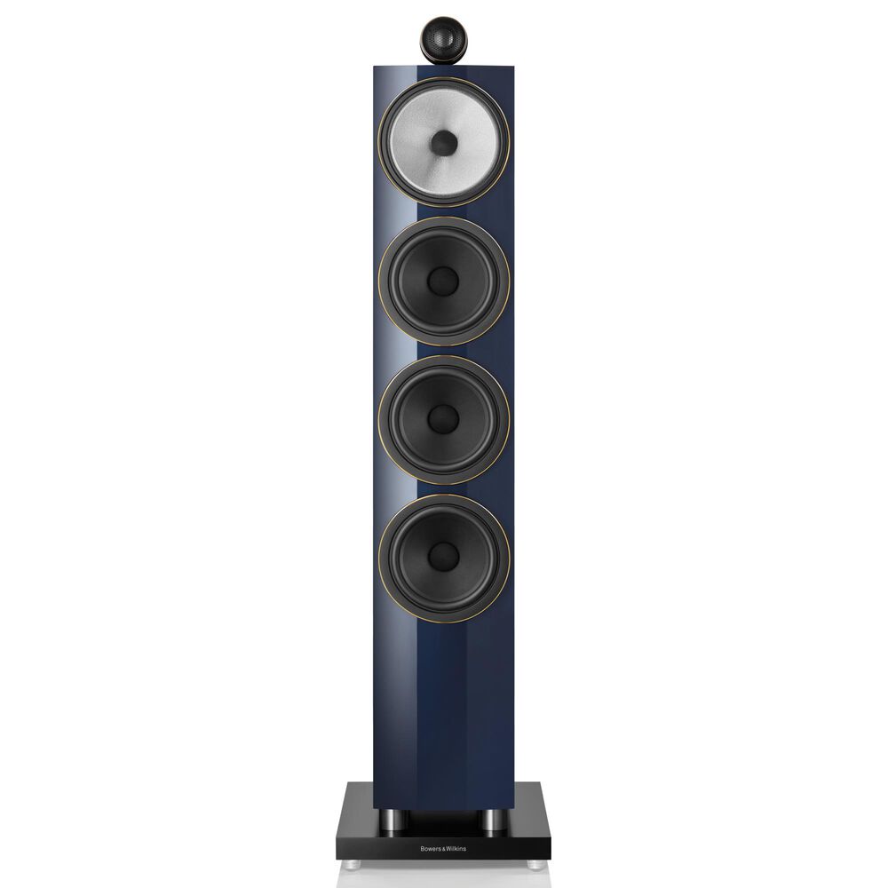 Bowers &amp; Wilkins 3-Way Floorstanding Tower Loudspeaker in Midnight Blue Metallic, , large
