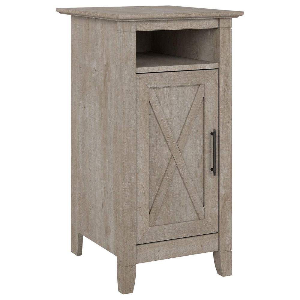 Bush Key West Nightstand in Washed Gray Nebraska Furniture Mart