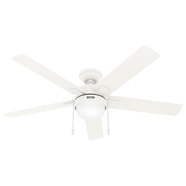 Hunter Zeal 52" Indoor Ceiling Fan in Matte White, , large