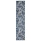 Nourison Aloha ALH18 2"3" x 10" Ivory and Navy Indoor/Outdoor Runner, , large