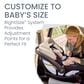 Britax Child Safety Willow Brook S+ Infant Car Seat and Stroller in Sand Onyx, , large