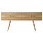 Dayton Theodore 60" Sideboard in Off White/Cinnamon, , large