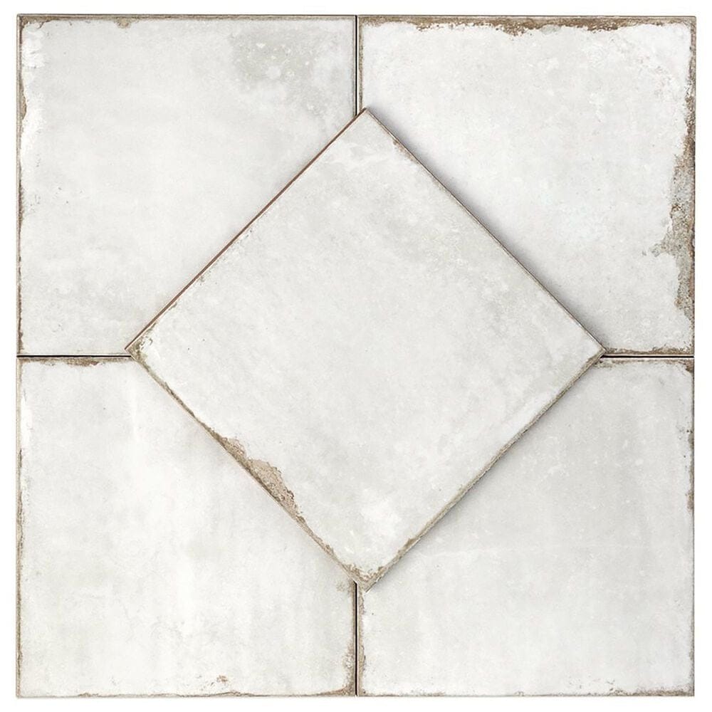 Soho Studio Angela Harris Dunmore Blancho 8&quot; x 8&quot; Ceramic Tile, , large