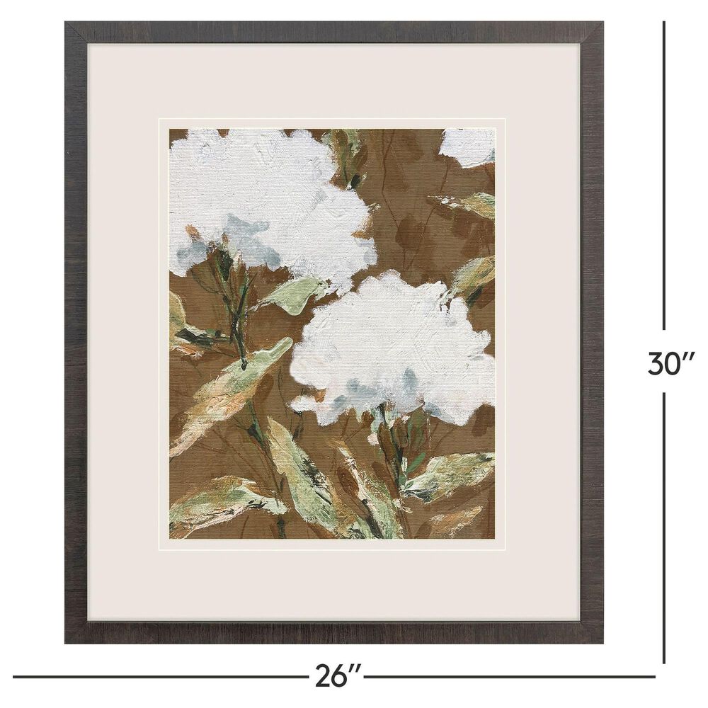 Paragon 30" x 26" Blooms in Chocolate Wall Art in Brown (Set of 2), , large