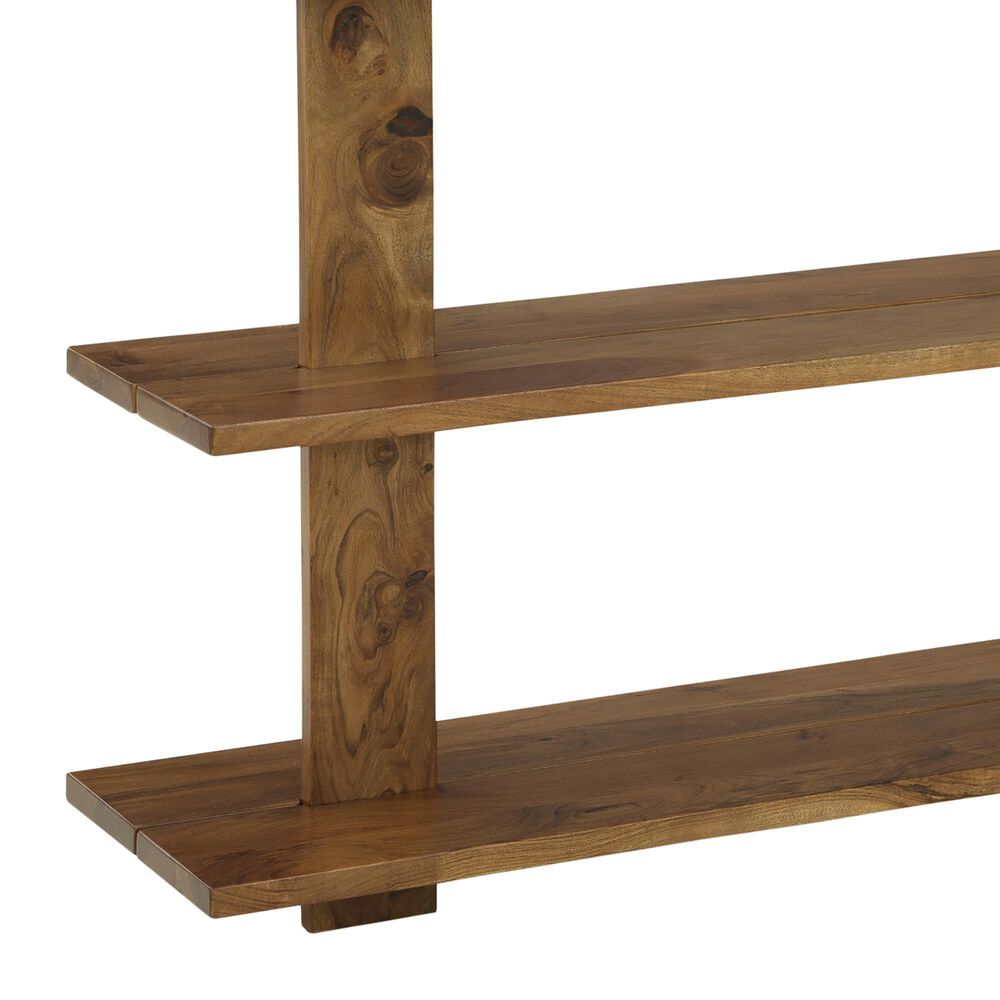 Ashley Fayemour Console Sofa Table in Warm Honey Brown, , large