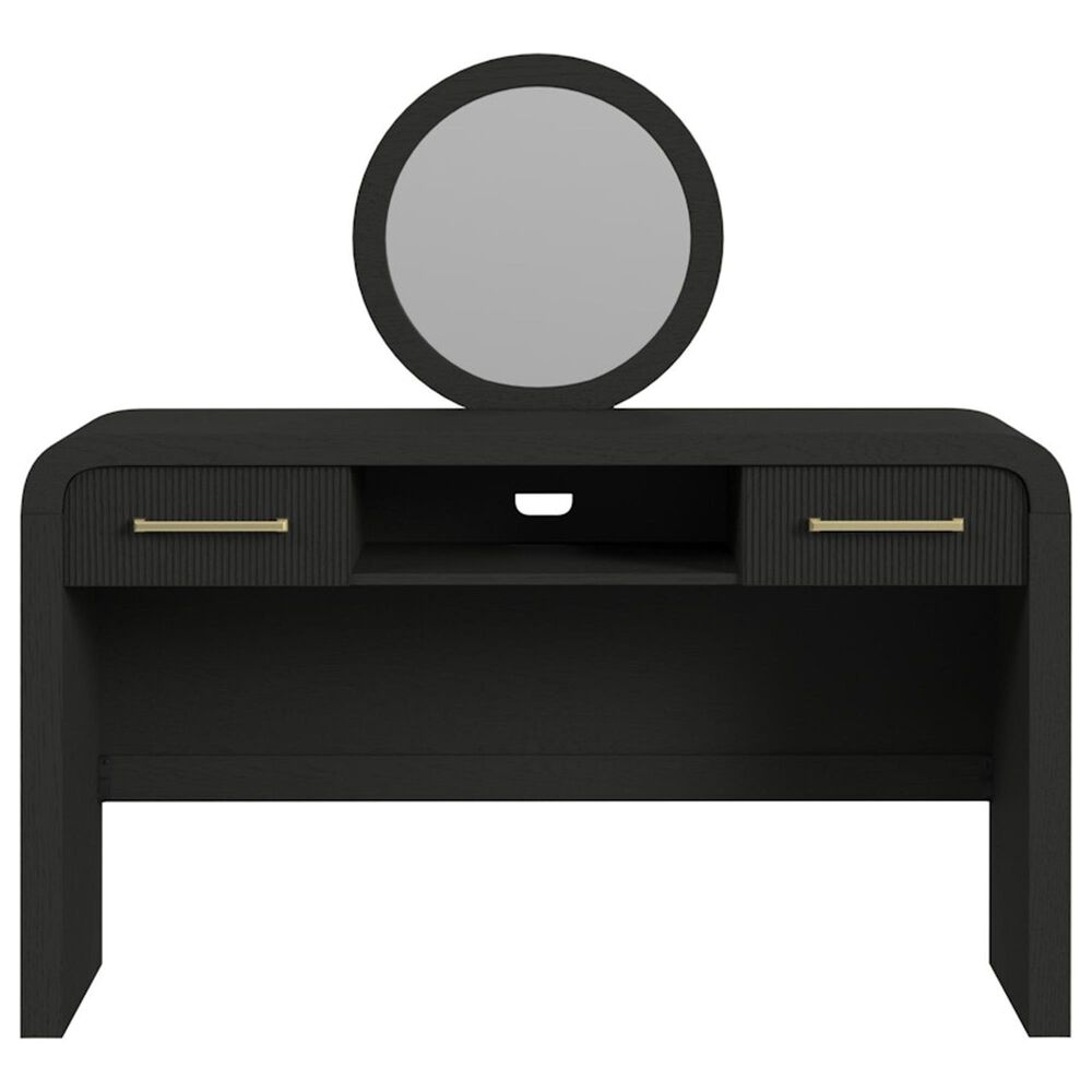 Mayberry Hill Ridgemont Vanity Set in Black, , large
