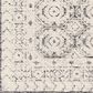 Surya Louvre LOU-2303 8" Round Black, Ivory and Cream Area Rug, , large